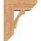 Ekena Millwork Legacy Slat Smooth Bracket w/ Offset Brace, Western Red Cedar, 7 1/2"W x 18"D x 22"H BKT0806X18X22LEC06SWR - alternate 3